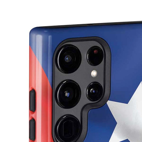 Puerto Rico Flag Galaxy S25 Ultra Impact Case